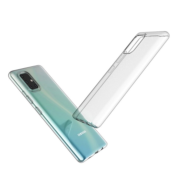 Чехол для Samsung A71 Clear Case 2 mm Box прозрачный