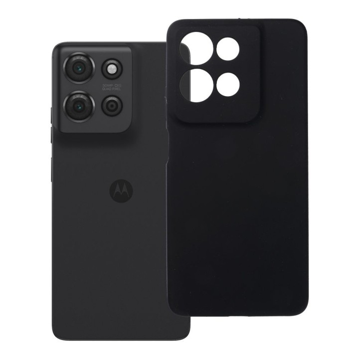 Case for Motorola G75 Silicone 2mm (camera protection) black