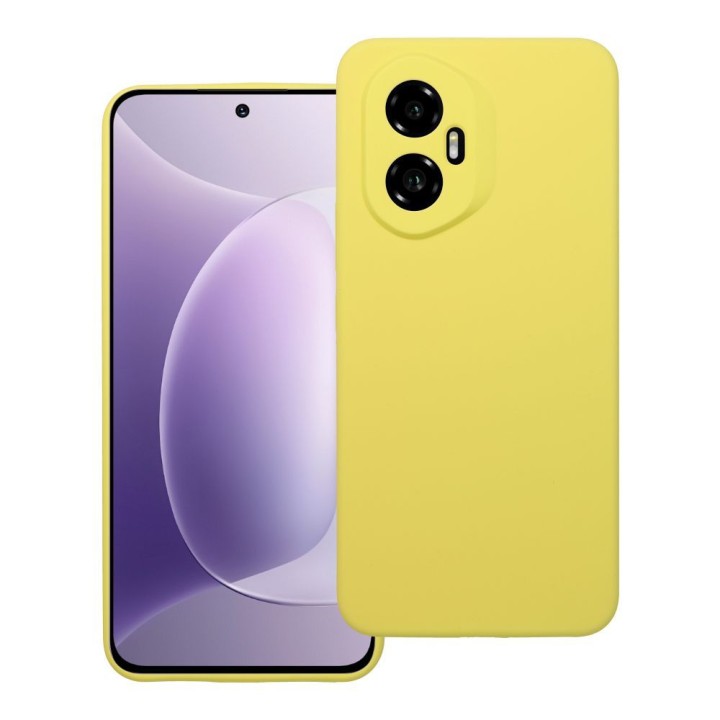 Case for Honor 300 Silicone 2mm (camera protection) yellow