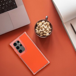 Etui na Xiaomi Redmi Note 14 PRO 4G Matrix pomarańczowe