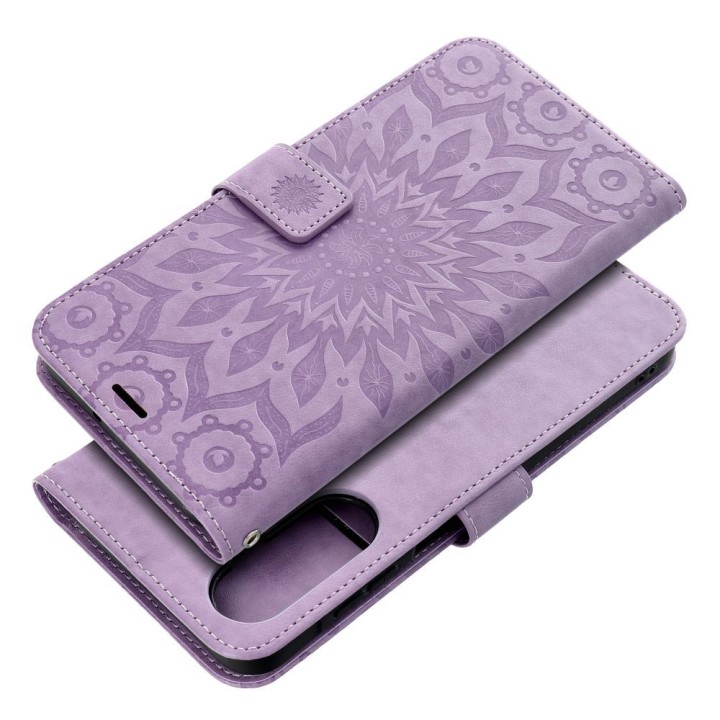 Flip case for Xiaomi Redmi NOTE 14 PRO 4G Mezzo Book mandala purple