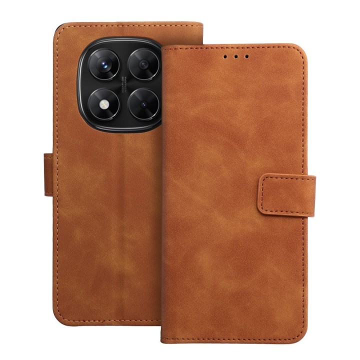 Flip case for Xiaomi Redmi NOTE 14 PRO 4G Tender Book brown