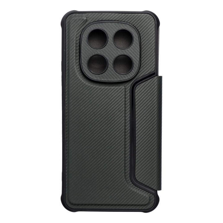 Flip case for Xiaomi Redmi NOTE 14 PRO 4G Razor Book dark green