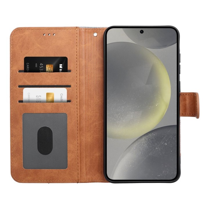 Etui z klapką na Xiaomi Redmi NOTE 14 PRO 4G Jeans Book szare