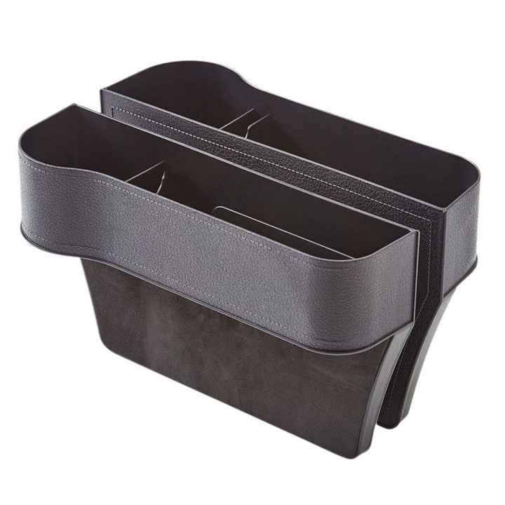 Car seat gap organizer black