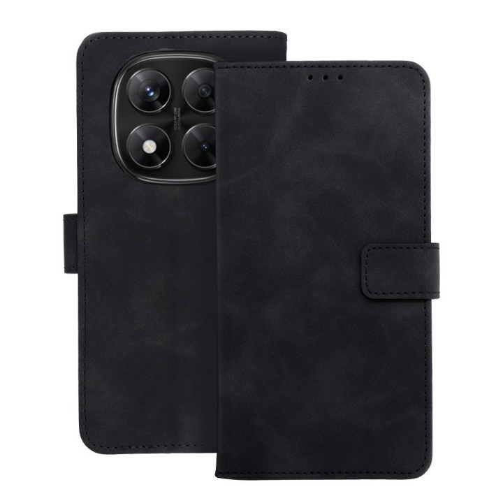 Чехол с клапаном для Xiaomi Redmi NOTE 14 PRO 4G Tender Book черный