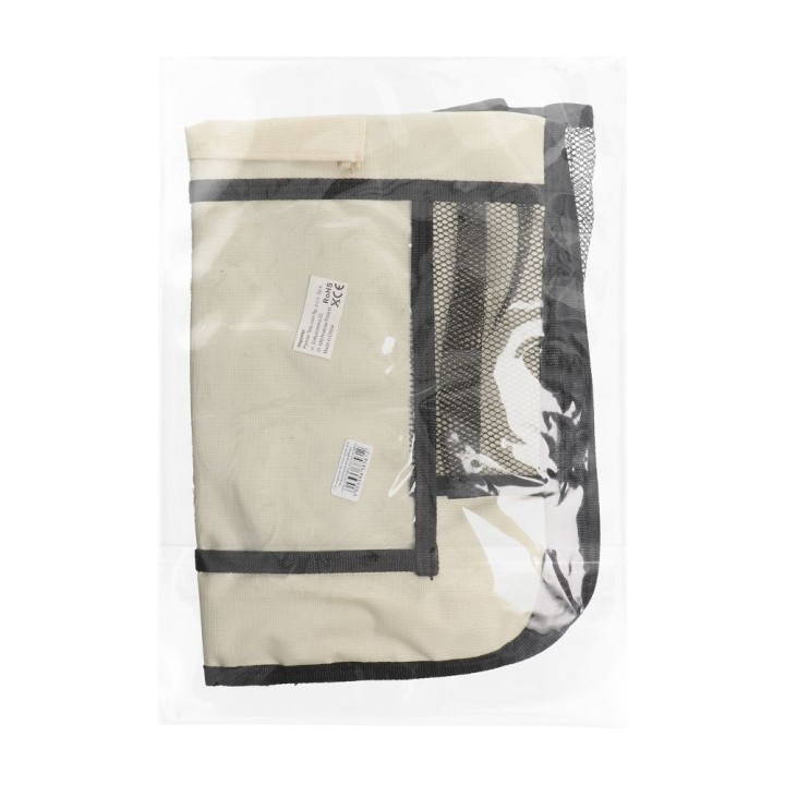 Автомобільний органайзер на передні сидіння з відділеннями бежевий