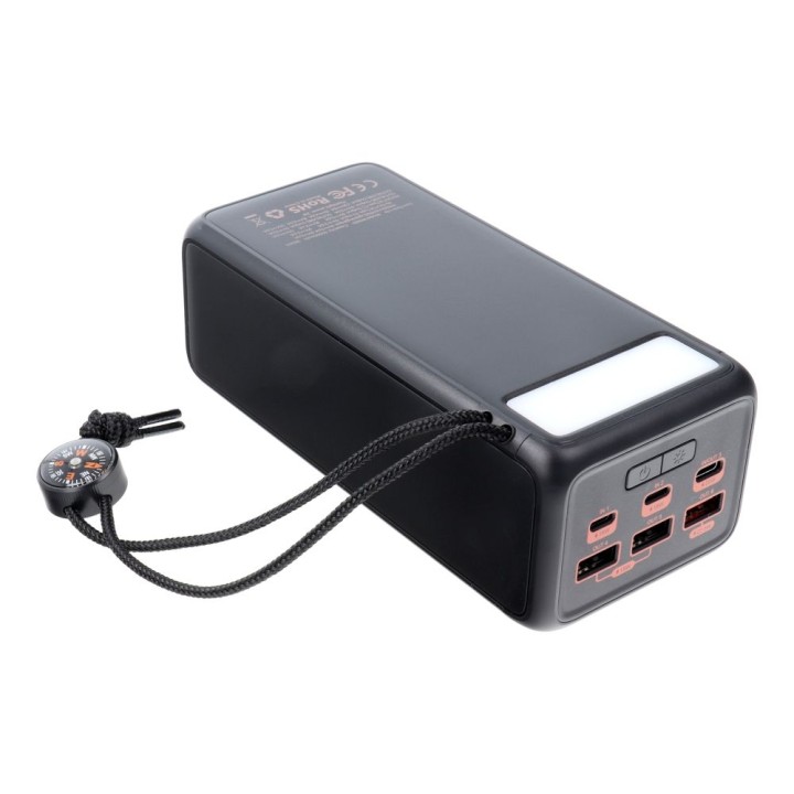 Powerbank Veger Tank Lite (W5001) PD QC3.0 5A 22,5W  50000 mAh czarny