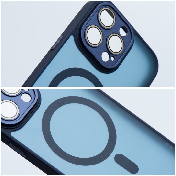Case for iPhone 12 MINI Variete Mag Cover compatible with MagSafe navy blue