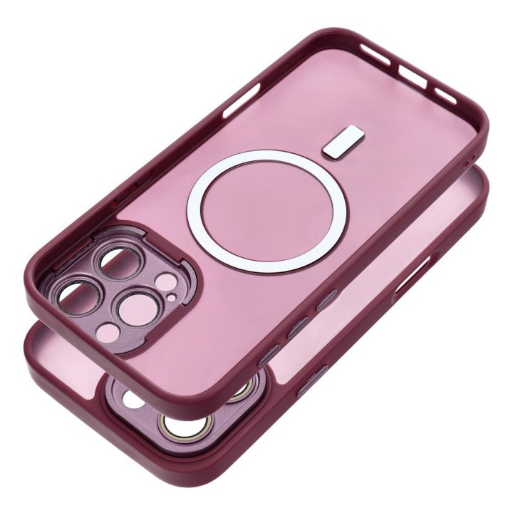 Etui na iPhone 12 MINI Variete Mag Cover zgodne z MagSafe fioletowe