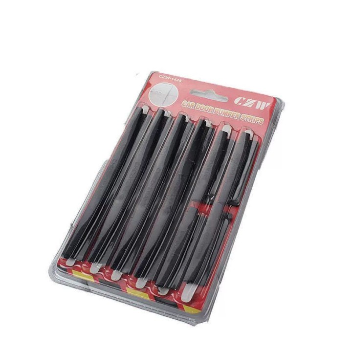 Ochraniacz for krawędź drzwi for car 8 pcs black
