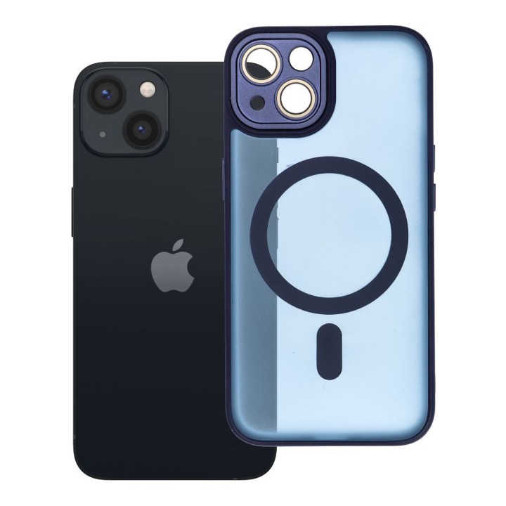 Case for iPhone 13 Variete Mag Cover compatible with MagSafe navy blue