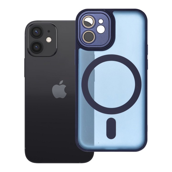 Case for iPhone 12 MINI Variete Mag Cover compatible with MagSafe navy blue