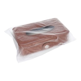 Pojemnik for wipes with strap brown