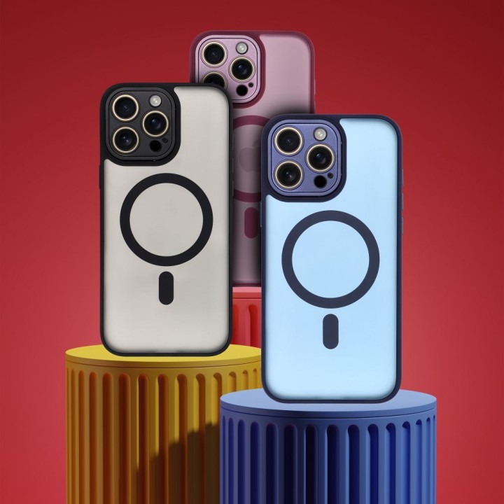 Чохол для iPhone 14 Variete Mag Cover сумісний із MagSafe темно-синій