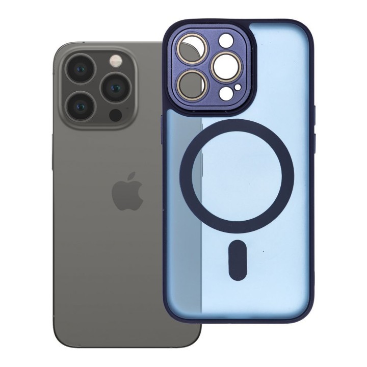 Case for iPhone 13 PRO Variete Mag Cover compatible with MagSafe navy blue