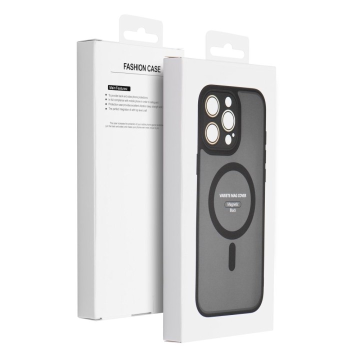 Etui na iPhone 15 PRO Variete Mag Cover zgodne z MagSafe czarne