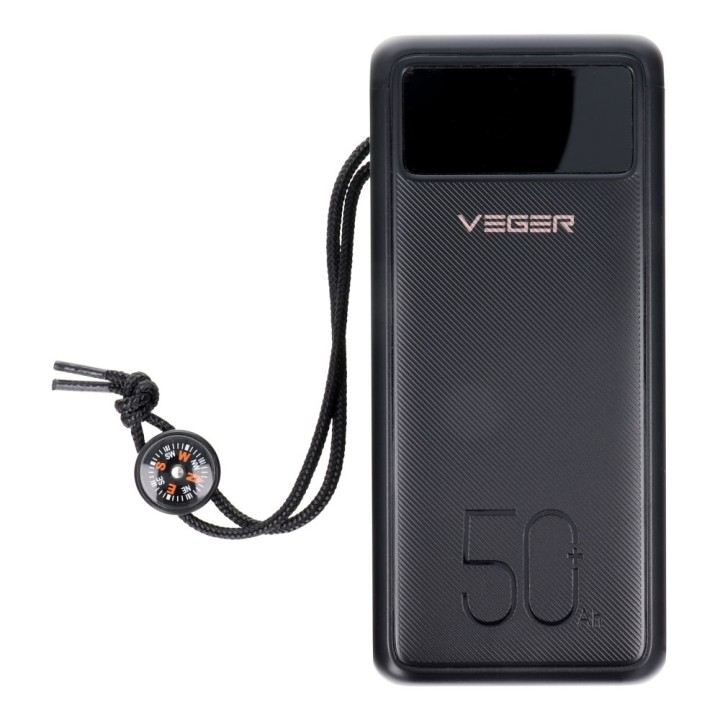 Powerbank Veger Tank Lite (W5001) PD QC3.0 5A 22,5W  50000 mAh czarny