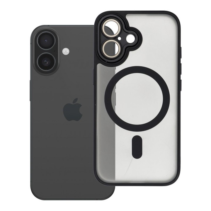 Чохол для iPhone 16 Variete Mag Cover сумісний із MagSafe чорний