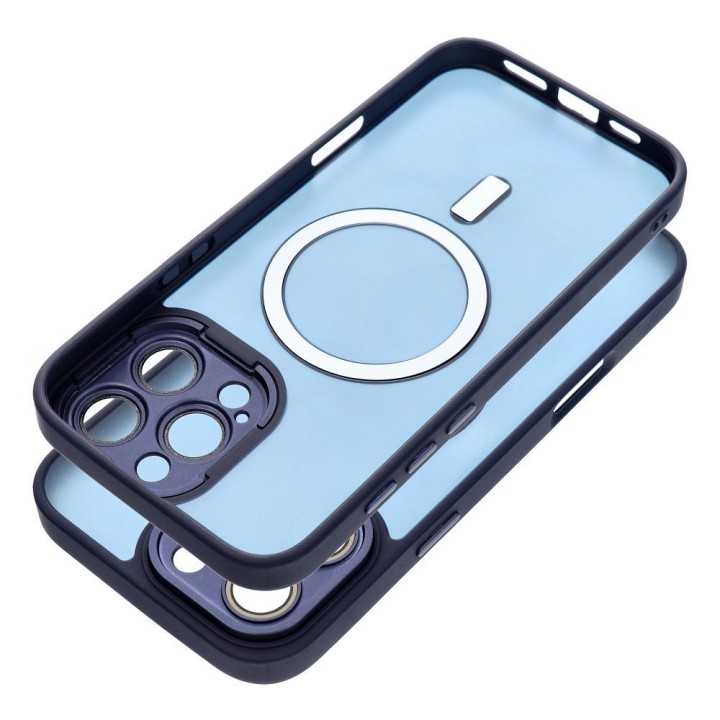 Case for iPhone 14 Variete Mag Cover MagSafe compatible navy blue