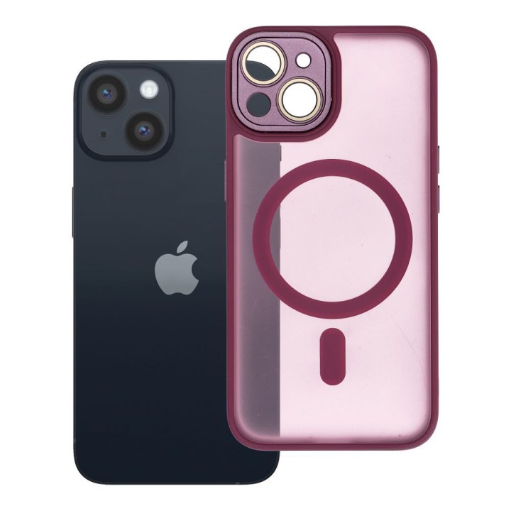 Case for iPhone 14 Variete Mag Cover compatible with MagSafe purple