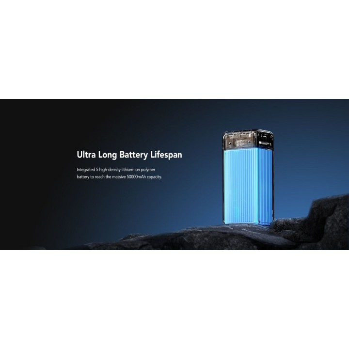Powerbank Veger Tank Lite (W5001) PD QC3.0 5A 22,5W  50000 mAh czarny