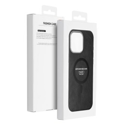 Чохол для Samsung S25 Gentleman Mag Cover сумісний з MagSafe чорний