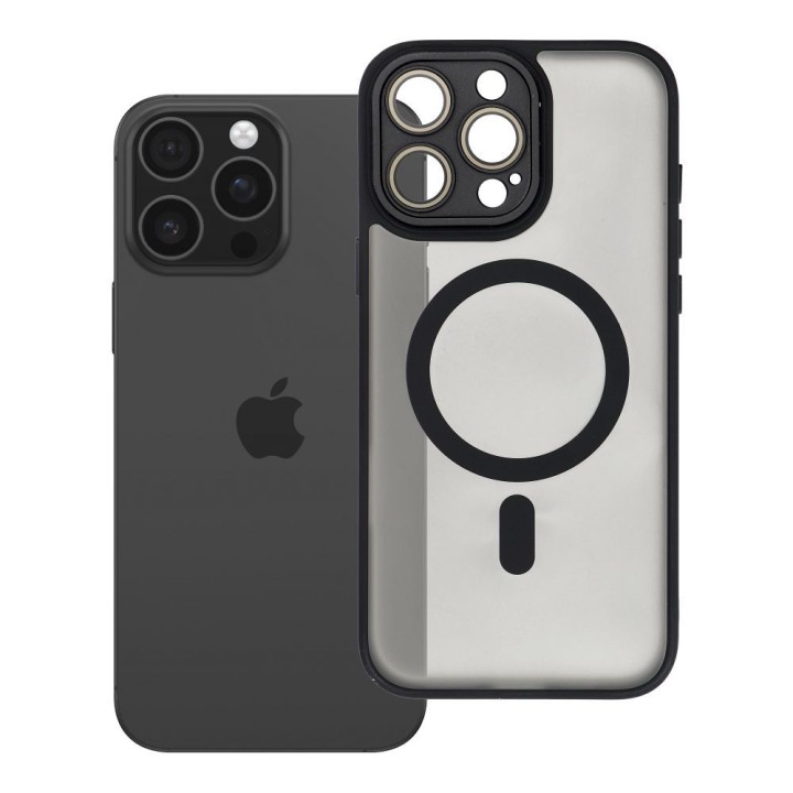 Case for iPhone 16 PRO MAX Variete Mag Cover compatible with MagSafe black