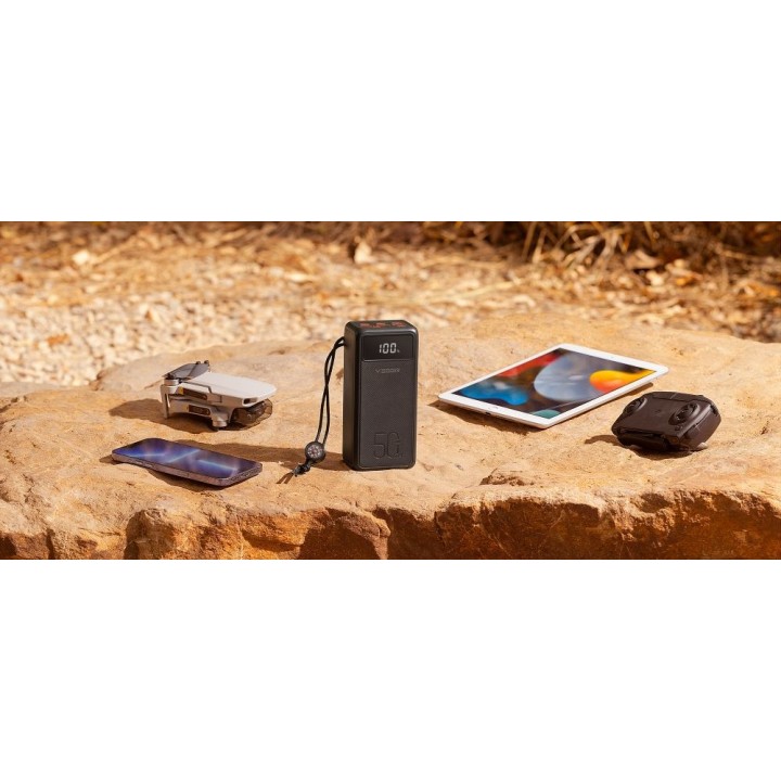 Повербанк Veger Tank Lite (W5001) PD QC3.0 5A 22,5W 50000 mAh чорний