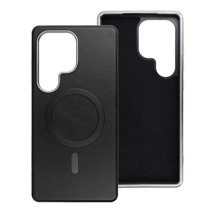 Case for Samsung S25 Gentleman Mag Cover MagSafe compatible black