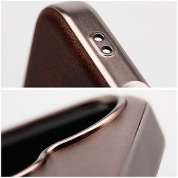 Case for iPhone 14 Gentleman Mag Cover MagSafe compatible brown