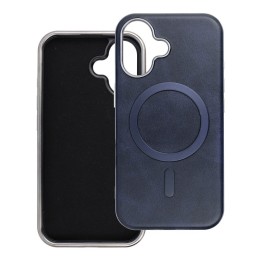 Case for iPhone 16 PRO Gentleman Mag Cover MagSafe compatible navy blue