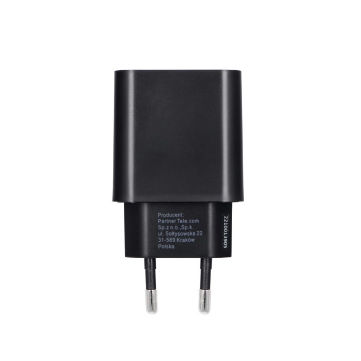 Ładowarka sieciowa do telefonu Blue Star USB C QC4.0 PD 3A 25W TFB-TC-25WPD czarna