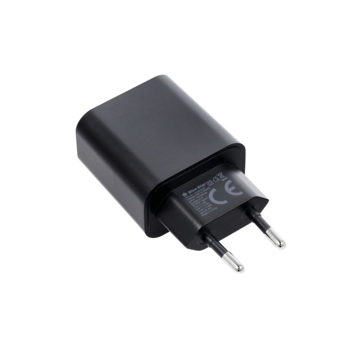 Ładowarka sieciowa do telefonu Blue Star USB C QC4.0 PD 3A 25W TFB-TC-25WPD czarna