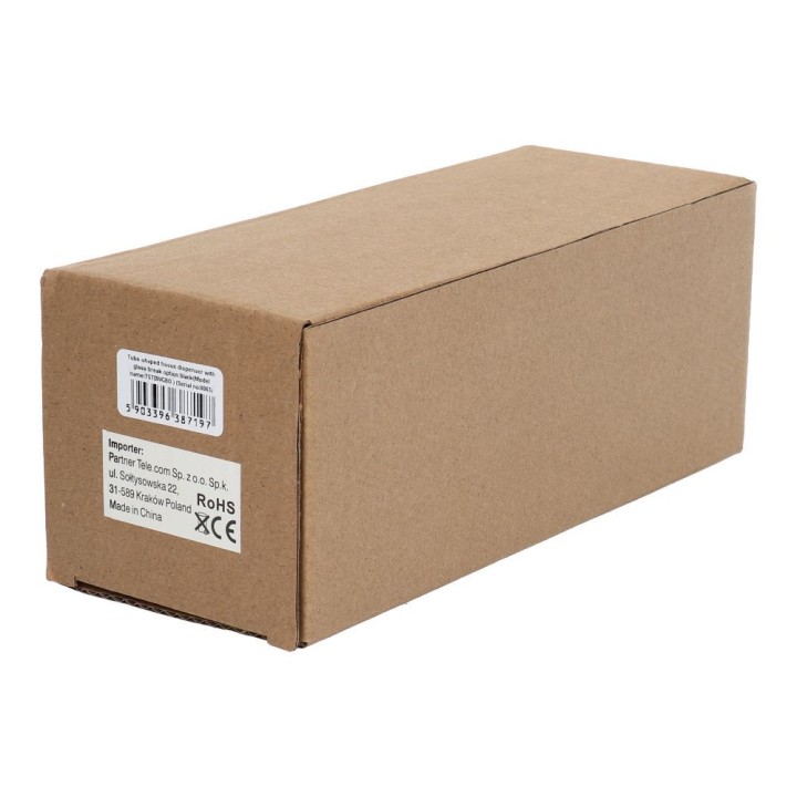Tube-shaped tissue holder with window-breaking function black