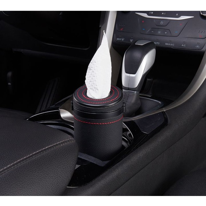 Pojemnik for wipes in the shape of tubes with opcją wybicia windscreen black