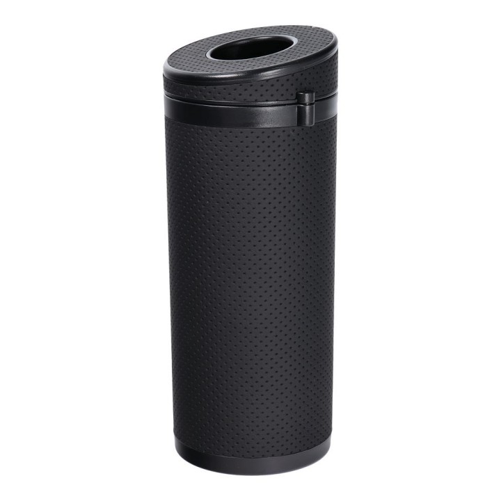Контейнер для серветок у формі тубуса чорний