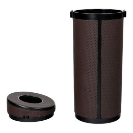 Pojemnik for wipes in the shape of tubes brown