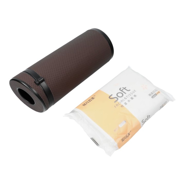 Tube-shaped tissue holder brown