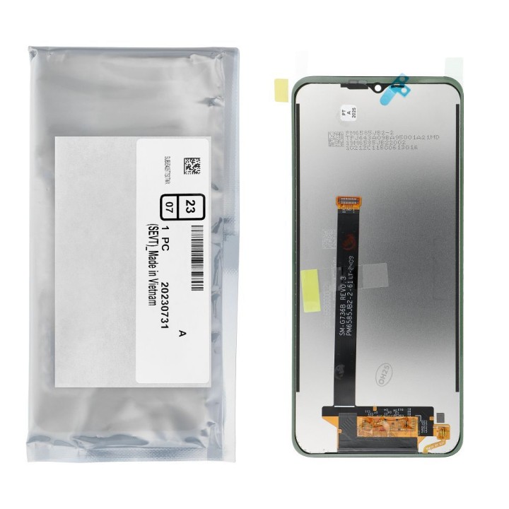 ServicePack Wyświetlacz LCD do SAMSUNG Xcover 6 Pro F736B GH82-29187A
