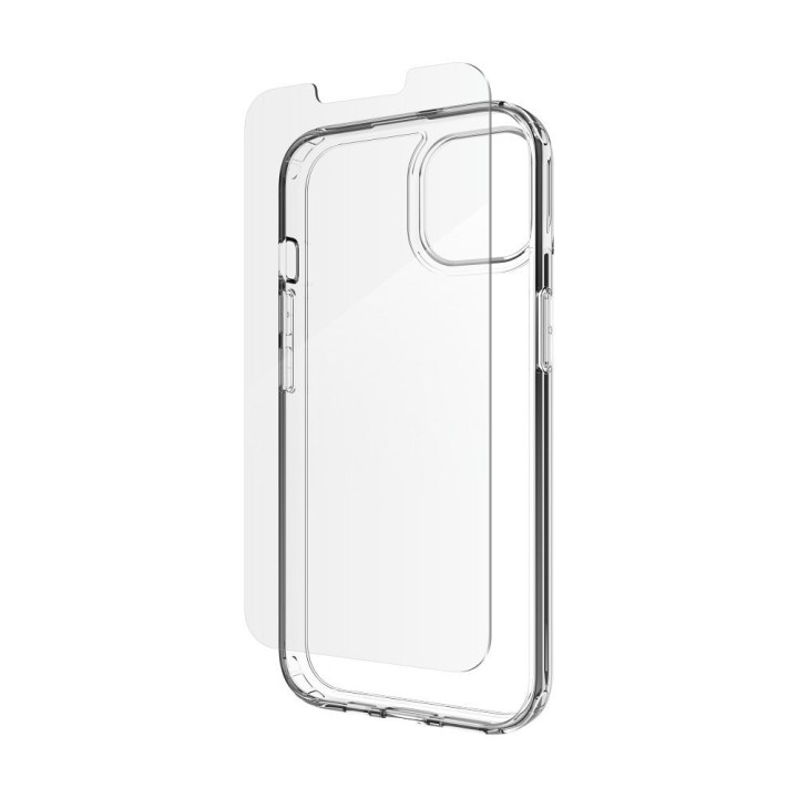 ZAGG set case + tempered glass IF DEFENCE BUNDLE for IPHONE 13 / 14 / 15 / 16e (SE 4 2025) clear
