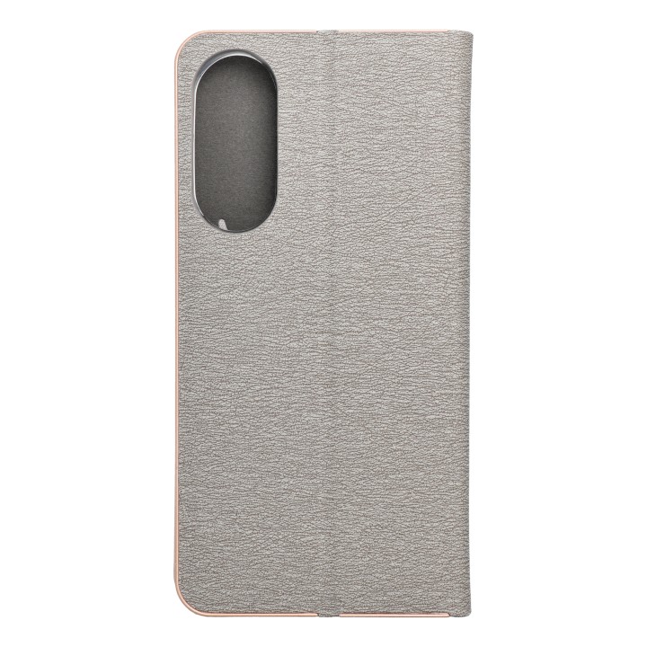 Flip case for Samsung S25 EDGE Luna Book Gold silver