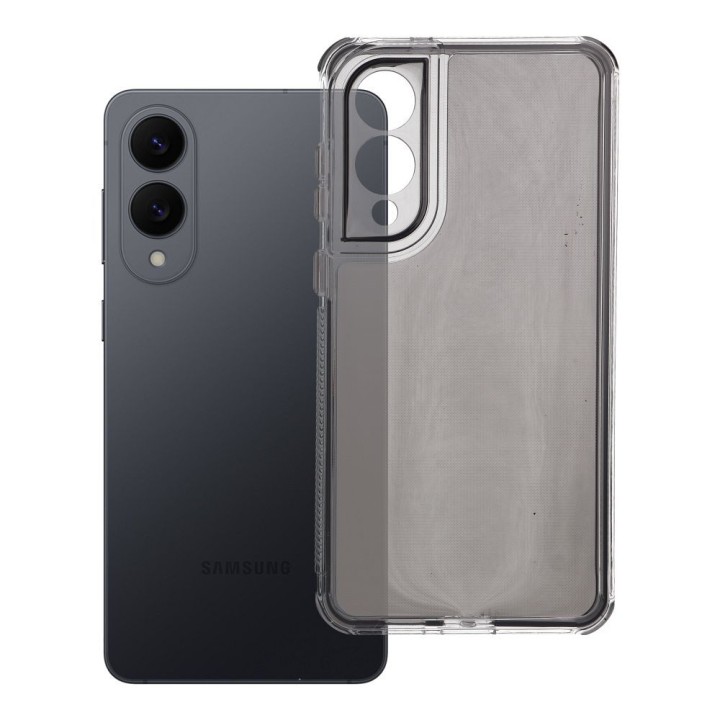 Чохол для Samsung S25 EDGE Matrix Clear чорний