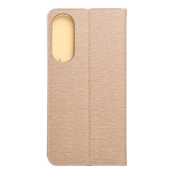 Чехол с клапаном для Samsung S25 EDGE Luna Book Gold золотой