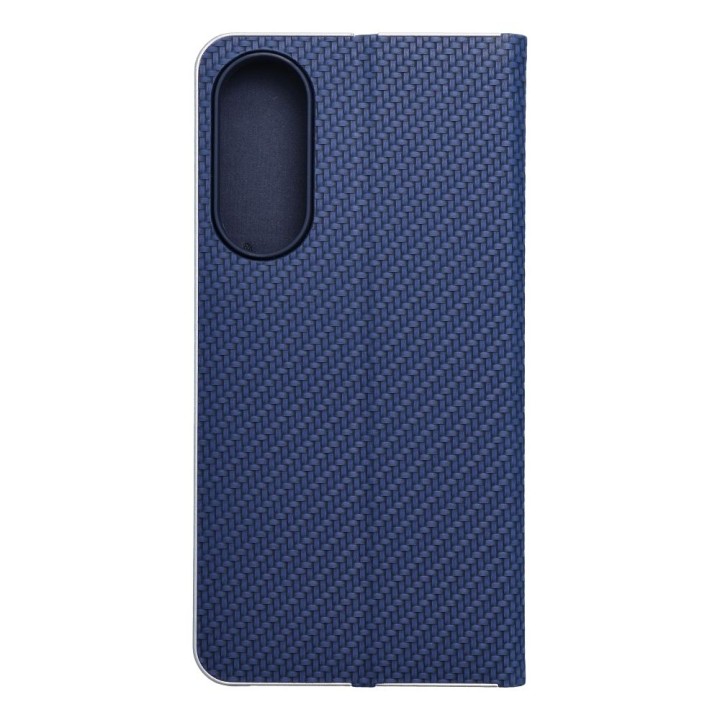 Flip case for Samsung S25 EDGE Luna Book Carbon blue