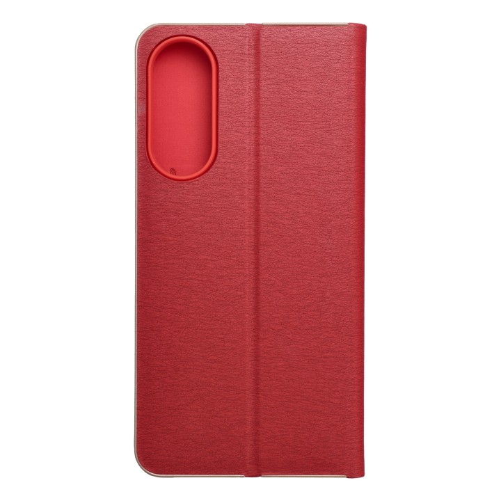 Flip case for Samsung S25 EDGE Luna Book Gold red
