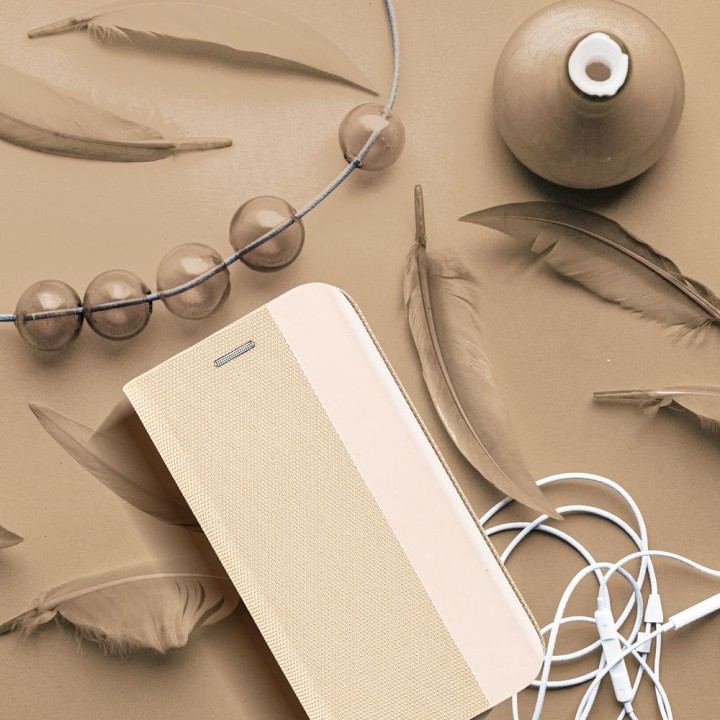 Flip case for Samsung S25 EDGE Sensitive Book gold