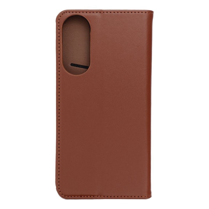 Flip case for Samsung S25 EDGE Smart Pro Book leather brown