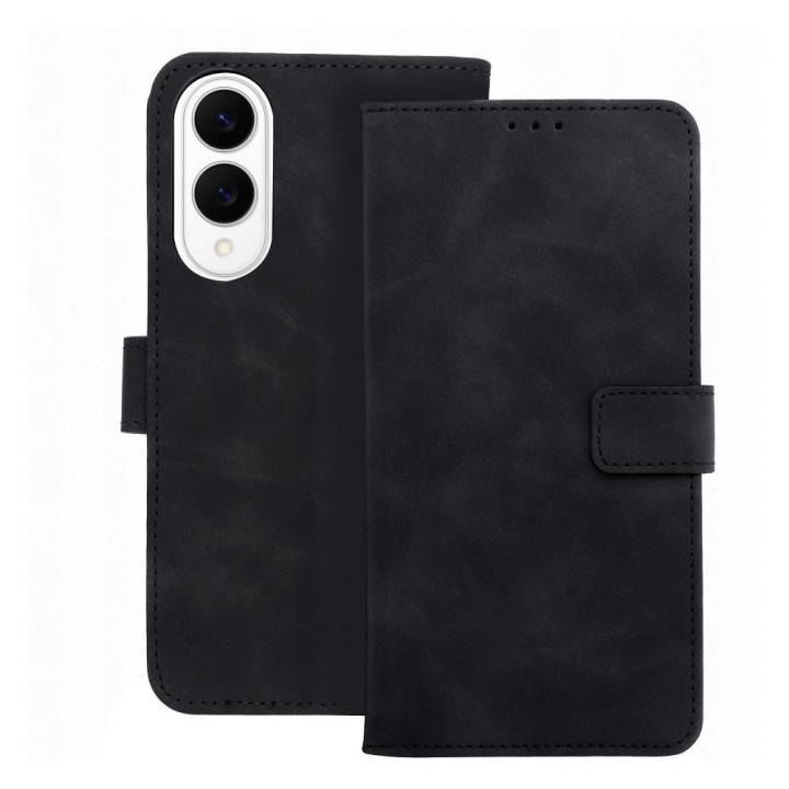 Чохол з клапаном для Samsung S25 EDGE Tender Book чорний