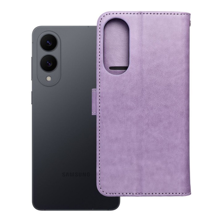 Чохол з клапаном для Samsung S25 EDGE Mezzo Book ловець снів фіолетовий